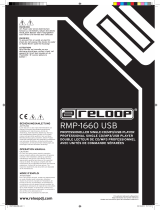 Reloop RMP-1660 b Operating instructions