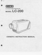Eiki LC-200 User manual