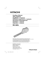 Hitachi RB36DL Owner's manual