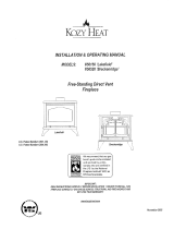 Kozyheat Breckenridge Owner's manual