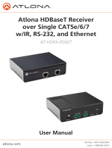 Atlona AT-HDRX-RSNET Owner's manual