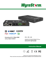 Wyrestorm EX-35-4K User manual