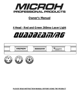 Microh QUADBEAM RG Owner's manual
