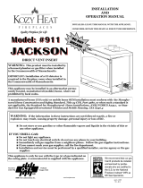 Kozyheat #911 Owner's manual