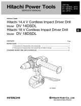 Hitachi DV 14DSDL User manual