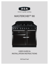 AGA Masterchef XL 90 Dual Fuel User manual