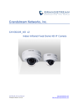 Grandstream Networks GXV3611IR_HD User manual