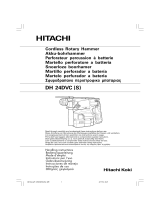 Hitachi dh 24dvc Owner's manual