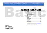 ONKYO TX-RZ710 Owner's manual