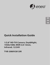 Eneo TVB-2080V2812IR Quick Installation Manual