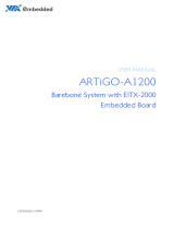 VIA Technologies ARTiGO-A1200 User manual