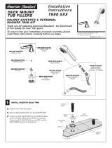 American Standard T990.500.002 Installation guide