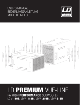 LD V 218 SUB User manual