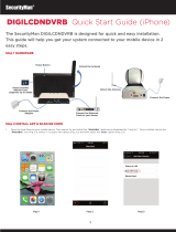 SecurityMan DigiLCDNDVRB Quick start guide