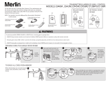 Merlin E940M User manual