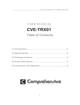 Comprehensive CVE-TRX01 User manual