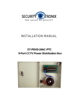Security Tronix ST-PBX9/24AC-PTC Owner's manual