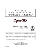 Dyna-Glo RMC-95C6B Owner's manual