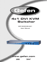 Gefen EXT-DVIKVM-441 User manual