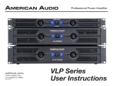 American Audio VLP1500 User manual