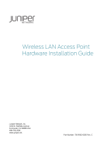 Juniper WLA620 Installation guide