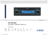 VDO CD726U-BU Owner's manual