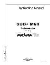 Audio Pro Sub+ MkII User manual