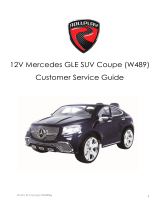 Rollplay 12V Mercedes GLE SUV Coupe W489 Customer Service Manual