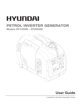 Hyundai HY1000SI User manual