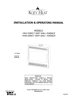 Kozyheat #932-#936 Owner's manual