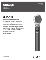 Shure 181 User manual