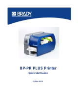 Brady BP-PR PLUS Series Quick start guide