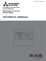 Mitsubishi Electric PAR-21MAA Technical Manual