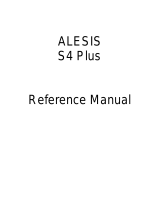 Alesis S4 Plus Reference guide