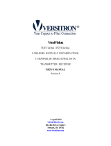 Versitron FDVTR1A05A Owner's manual