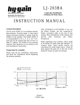 Hygain LJ-203BA User manual