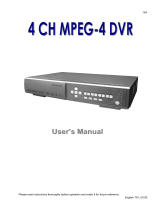 Swann DVR4-Pro-Net TBA User manual