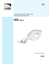 CAME VER V900E Installation guide