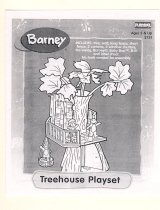 Hasbro Barney Treehouse Playset User manual