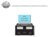 McIntosh MC302 Owner's manual