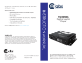 CE Labs HD300ZX User manual