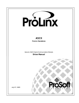 ProSoft Technology  5201-MNET-ASCII Owner's manual