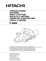 Hitachi P 20DA Owner's manual