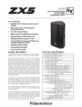 Electro-Voice Zx5-60 User manual