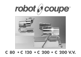 Robot Coupe C 120 User manual