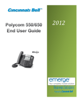 Polycom Cincinnati Bell 550 User manual