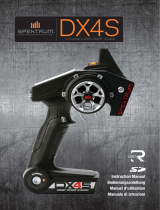 Spektrum DX4S 4-Ch DSMR Radio System Owner's manual