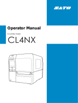 SATO CL4NX RIDF User manual