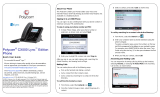 Polycom CX500 Lync Edition Quick User Manual