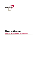 Thecus N2560 User manual
